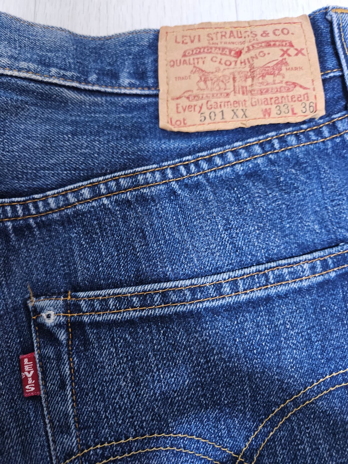 levis 55501 발렌시아 33/36 - 셀비지 데님 상품이미지3