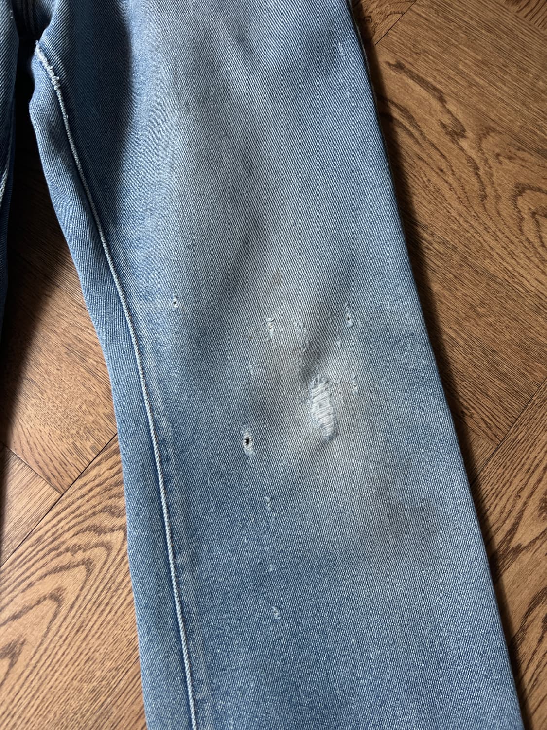 [33]리바이스 517 빈티지 데미지드 스트레치 플레어진 F27 상품이미지4