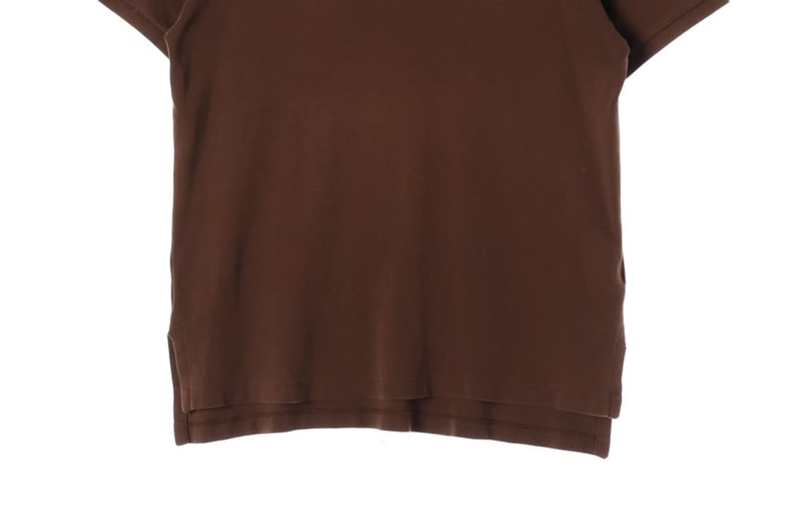 폴로 랄프로렌 커스텀핏 피케 반팔 카라티 브라운 L 상품이미지4