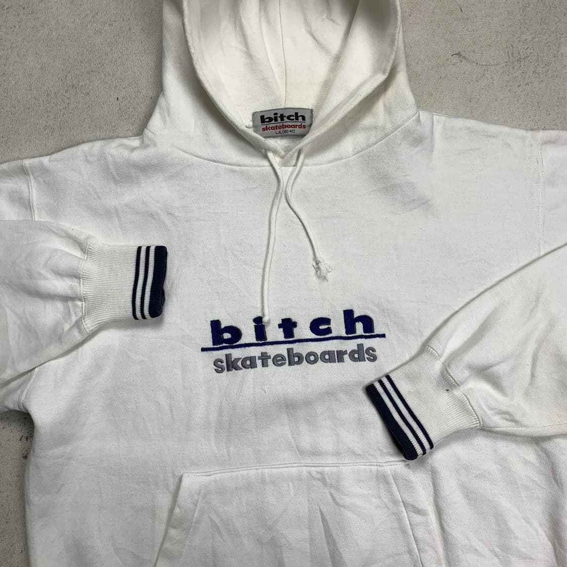 비치 스케이트보드 로고 후드티 상품이미지3