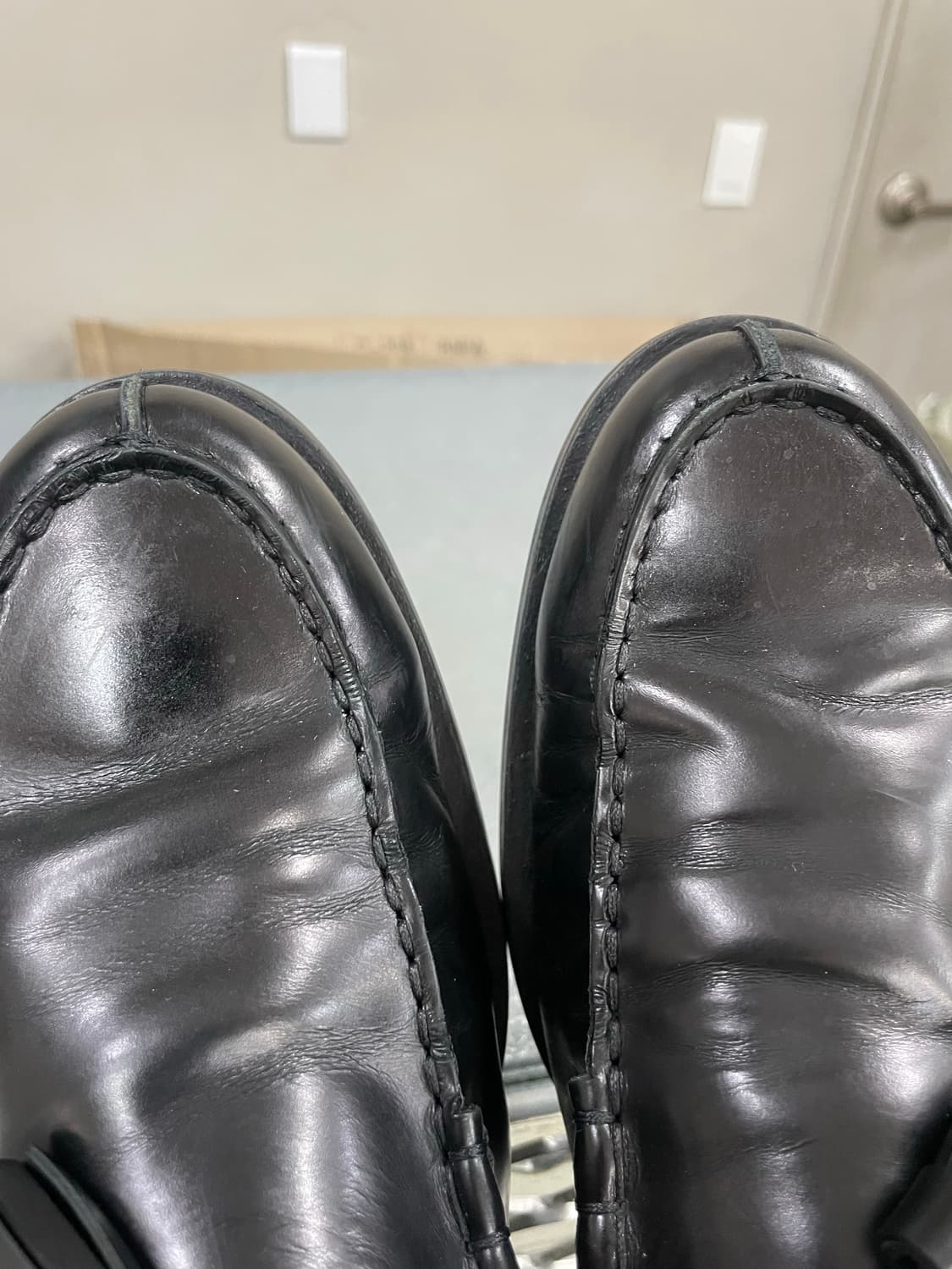 토즈 테슬 레더 로퍼 8.5 상품이미지8