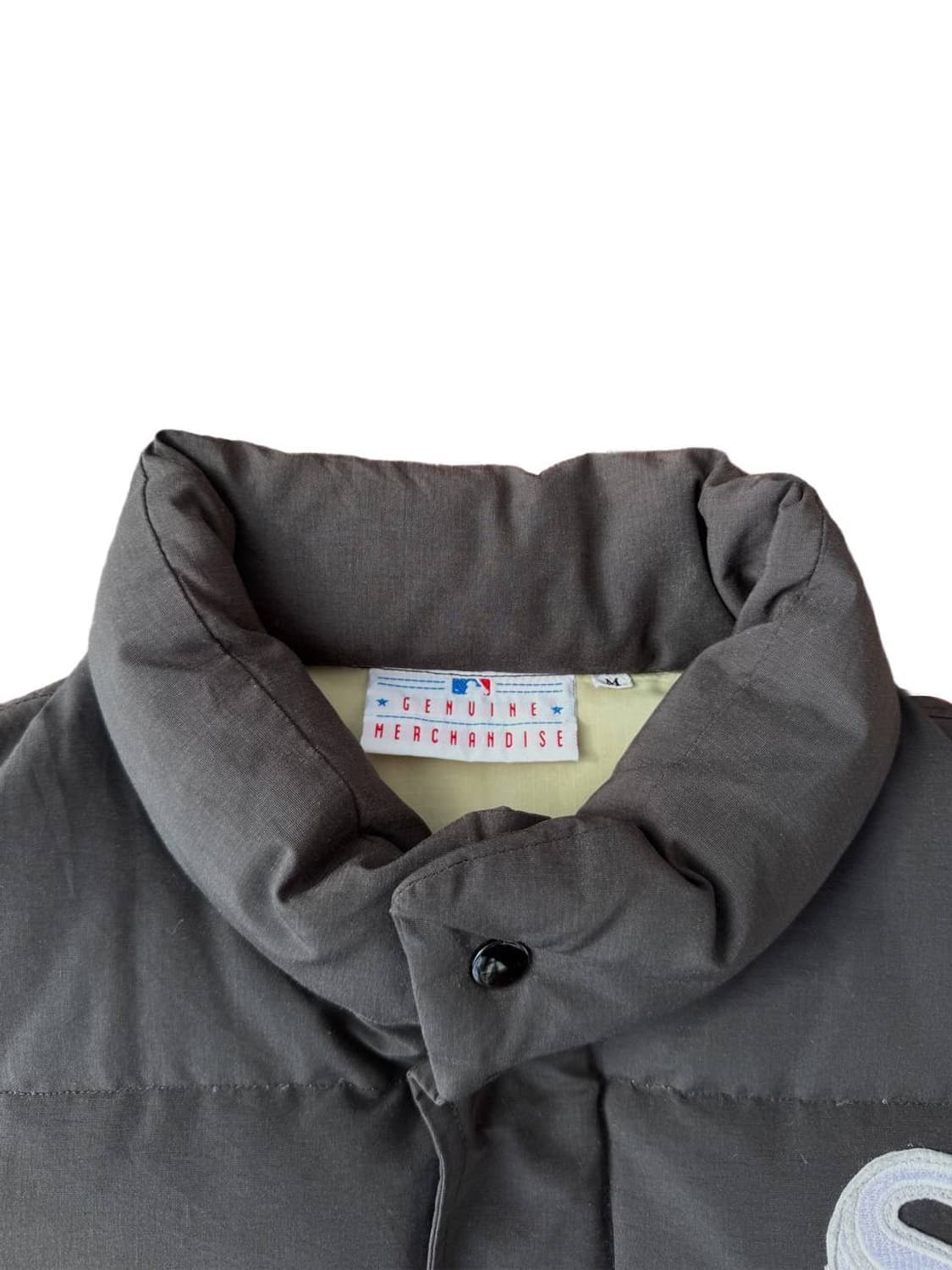 90s MLB Chicago white sox down vest 상품이미지4