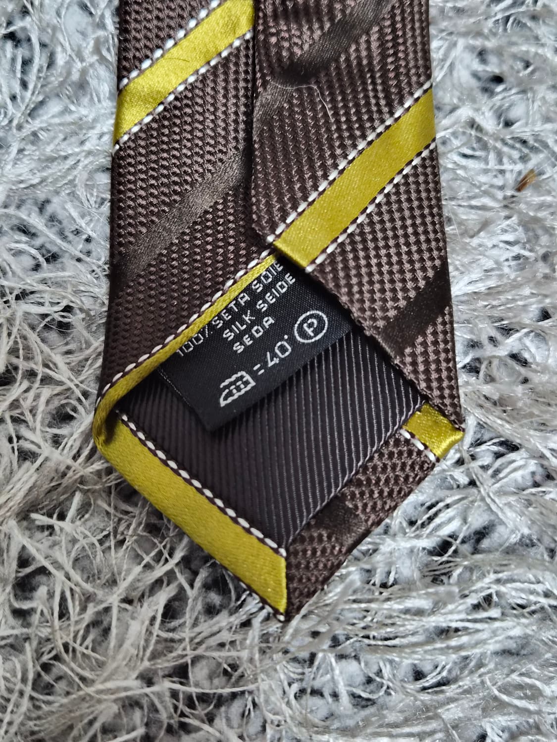 에르메네질도제냐Zegna 사선 넥타이 Free - N17 상품이미지8