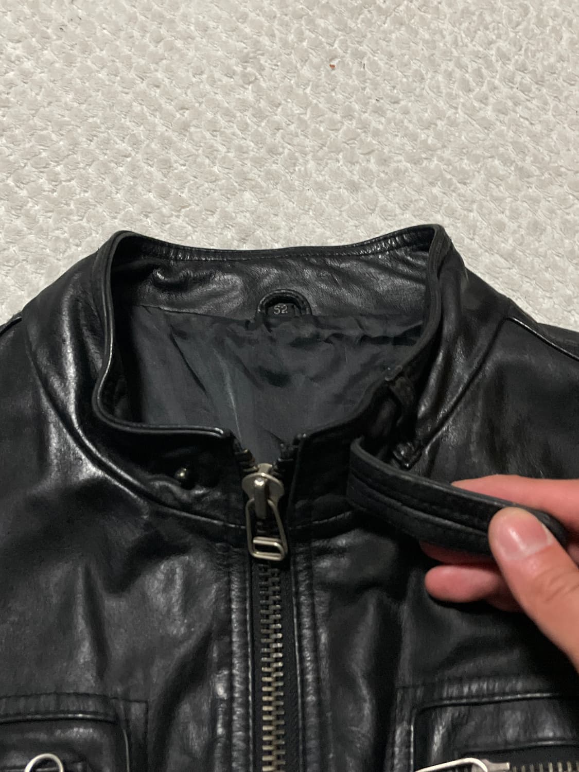 [52] L'homme en cuir 웨스턴 무드 소가죽 포켓 레더 상품이미지5