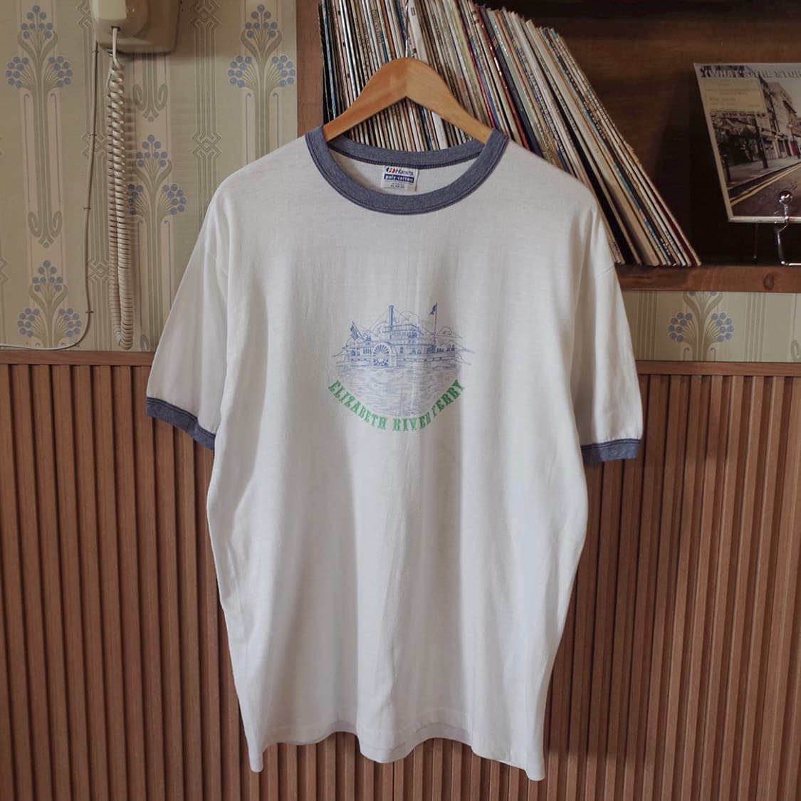 80's Hanes Ringer T-shirt 상품이미지1