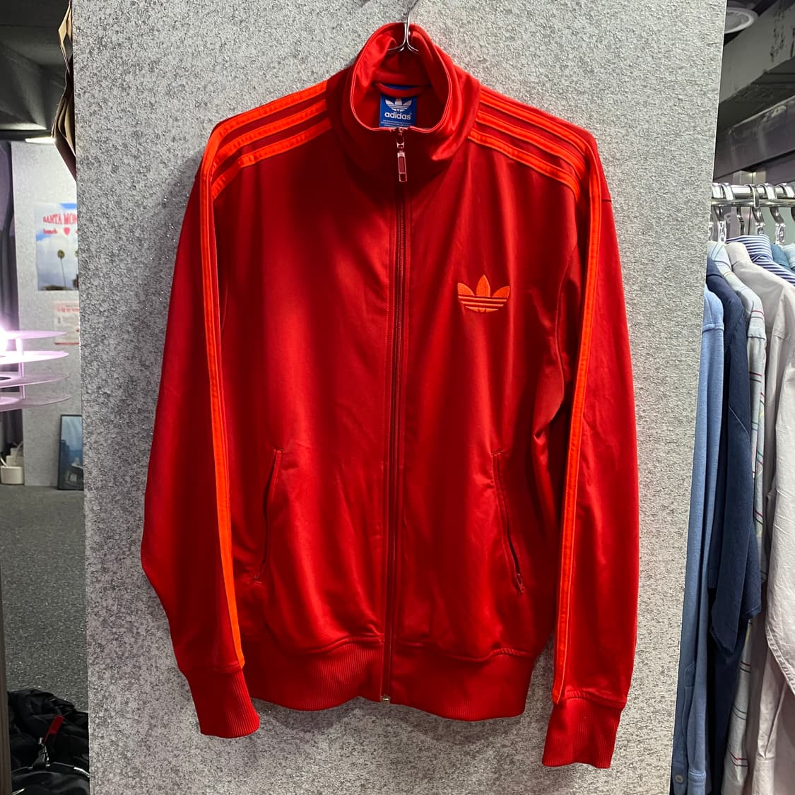 아디다스 불꽃 파이어버드 레드 트랙탑 져지 B4115 상품이미지2