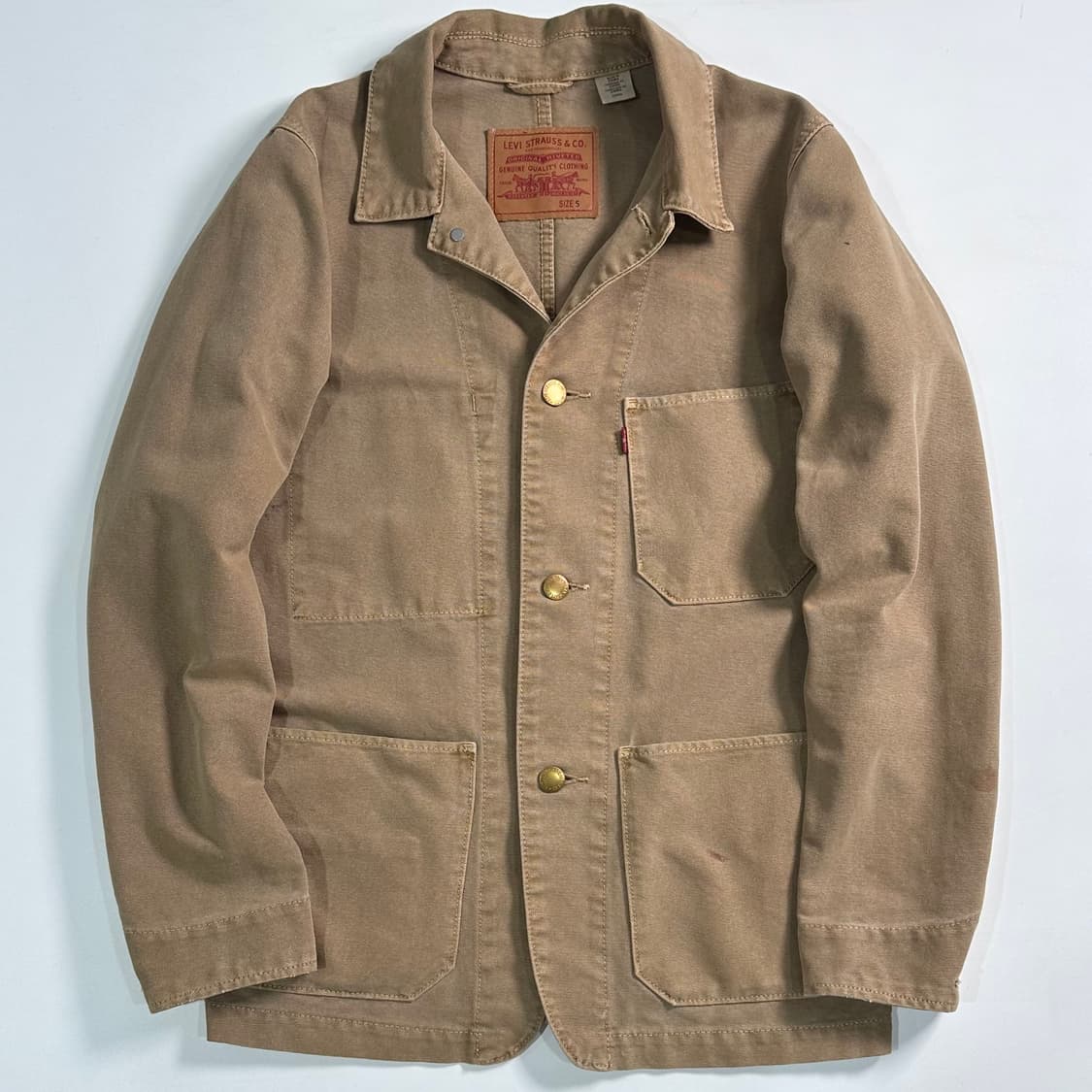 리바이스 베이지 워크 자켓   상품이미지1