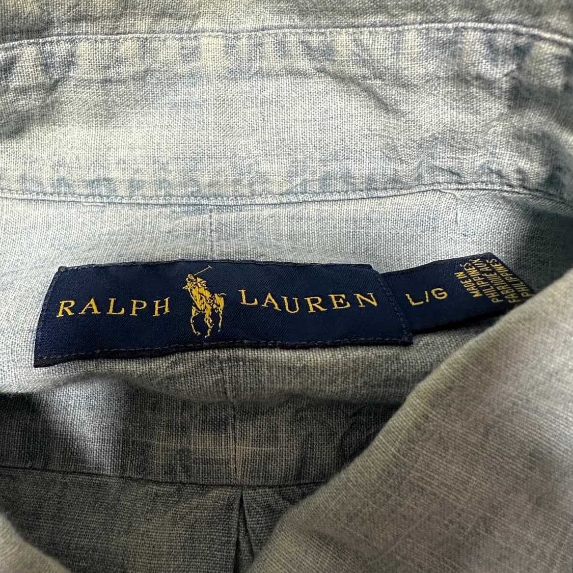 POLO RALPH LAUREN denim shirt 상품이미지4