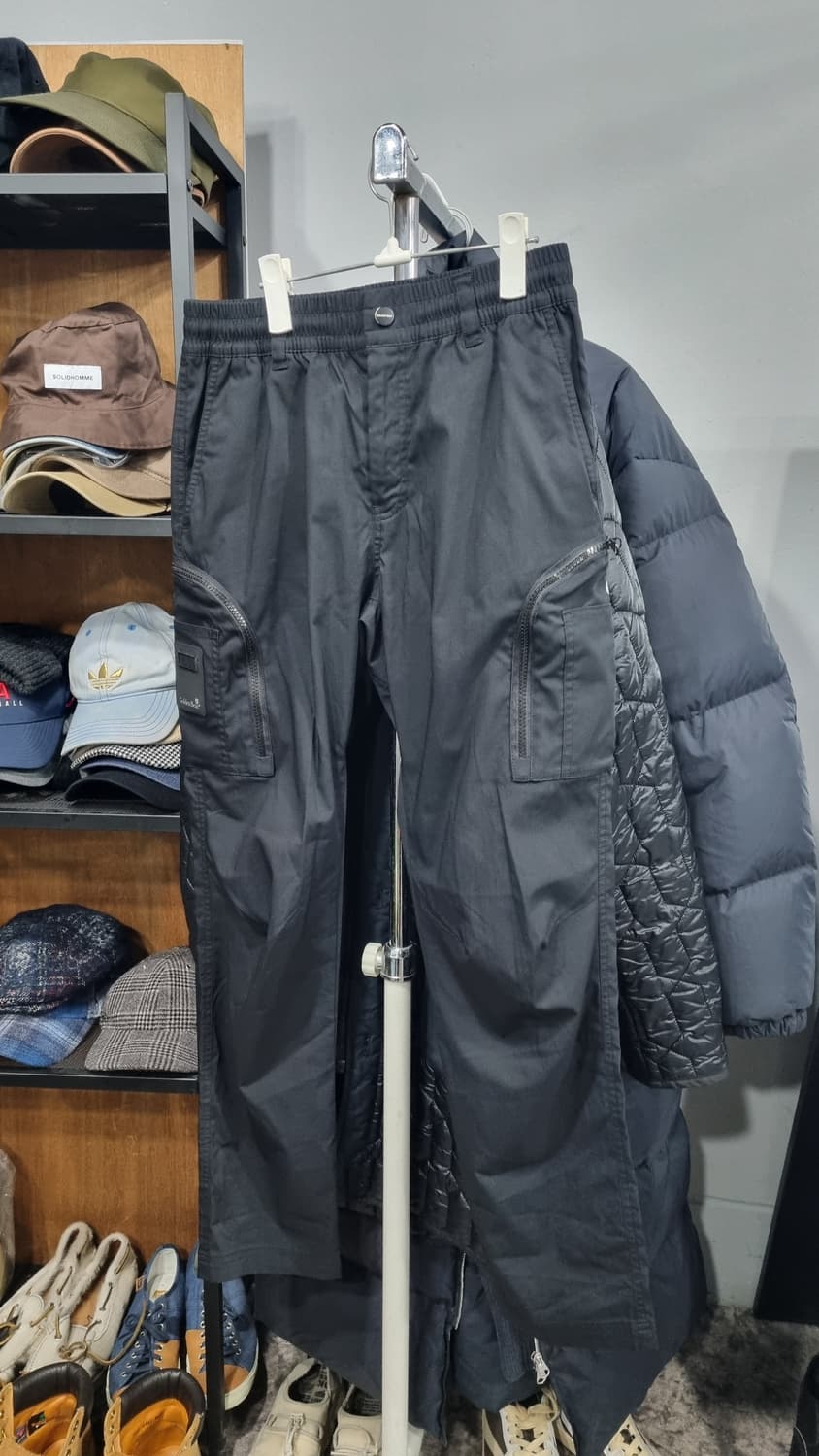 ((골든베어)) kolon 기능성 골프바지 카고 검정 30~31 상품이미지1