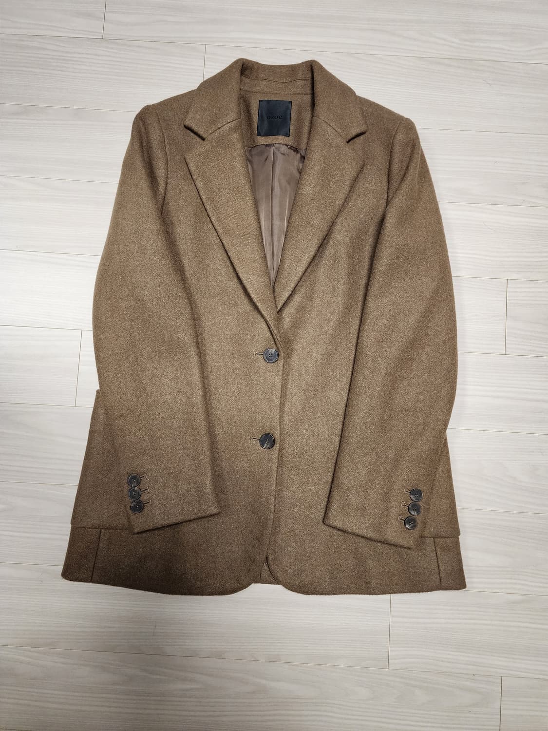 오조크 OZOC 브라운 색상 자켓 코트  상품이미지7