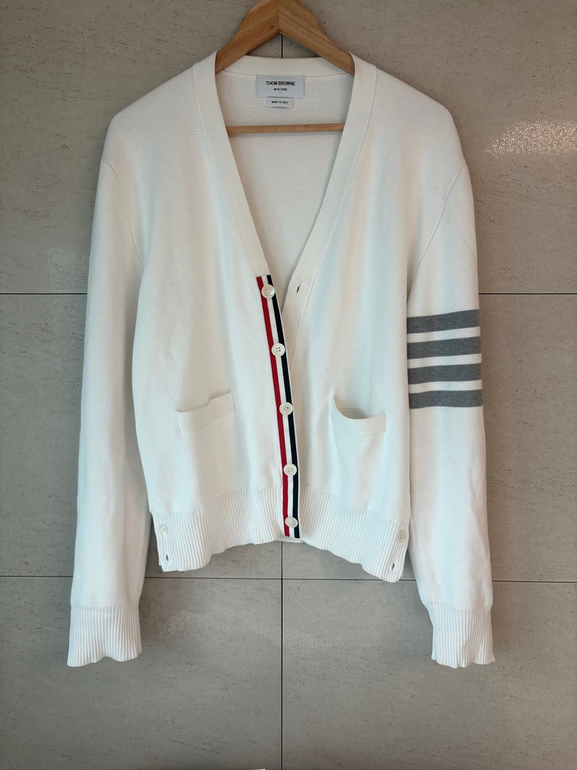 백화점판 톰브라운 밀라노 스티치 가디건 상품이미지1