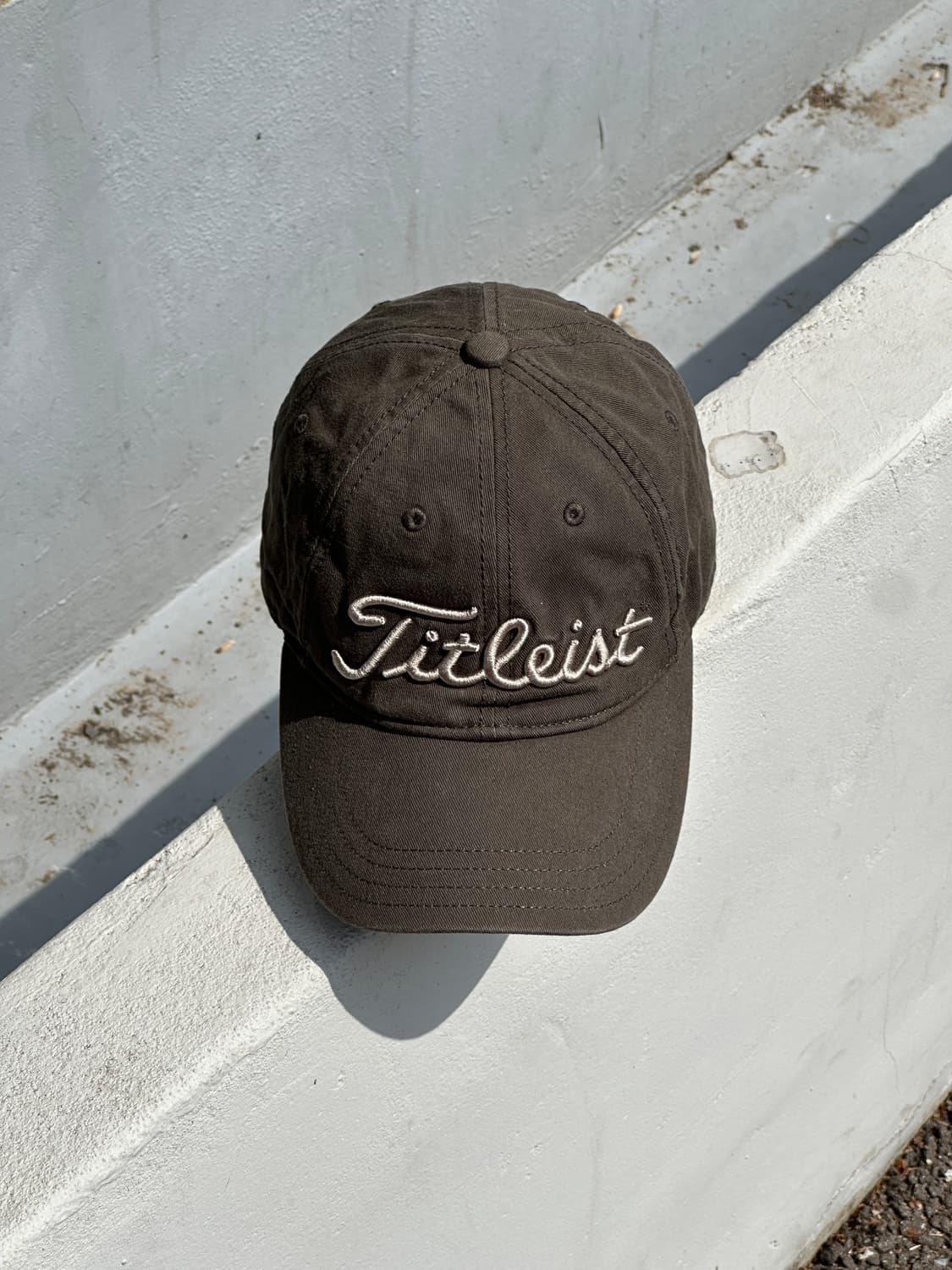 [M-L] 타이틀리스트 골프 카키 볼캡 모자 상품이미지1