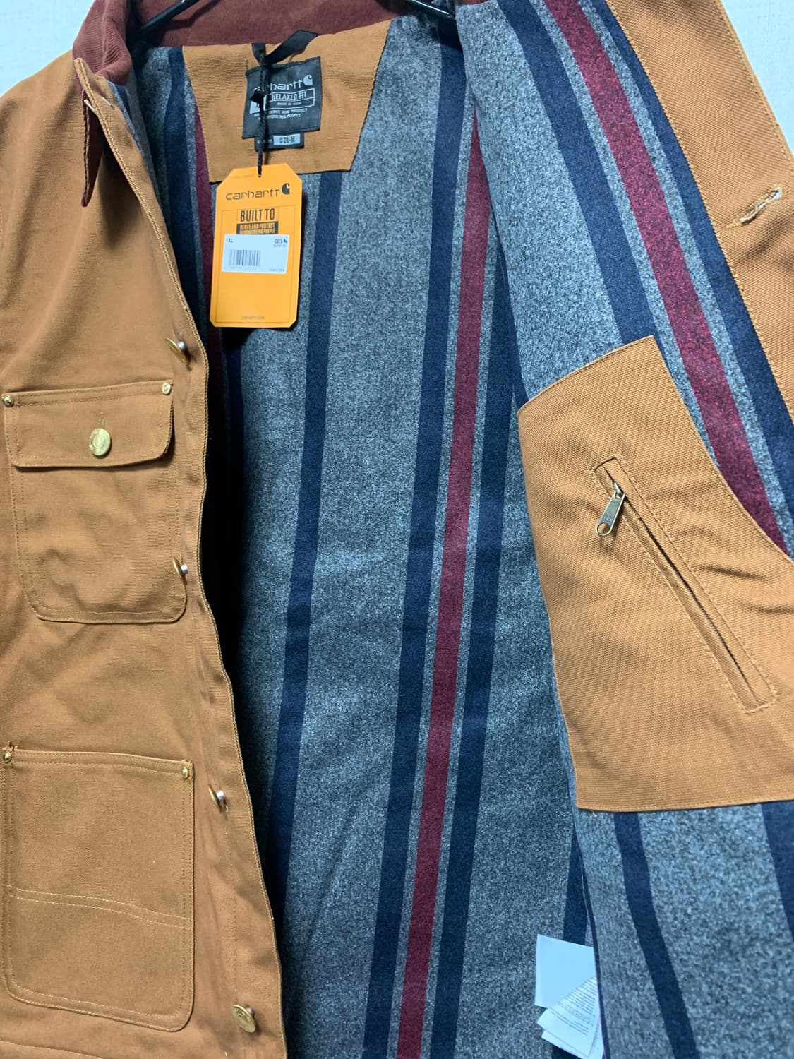 칼하트 초어 자켓 미국 상품이미지5