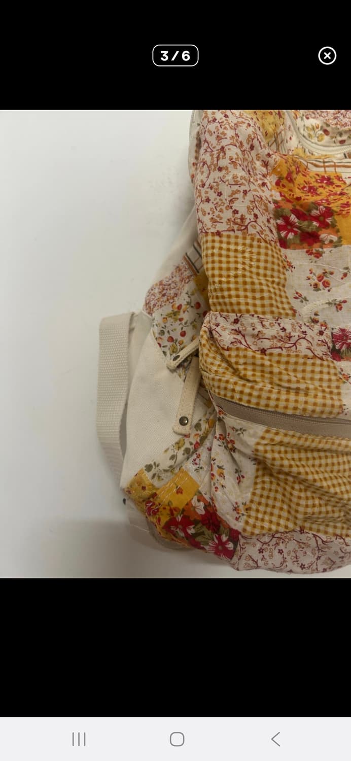 (마지막특가) 패치워크 백팩 모리걸 상품이미지3