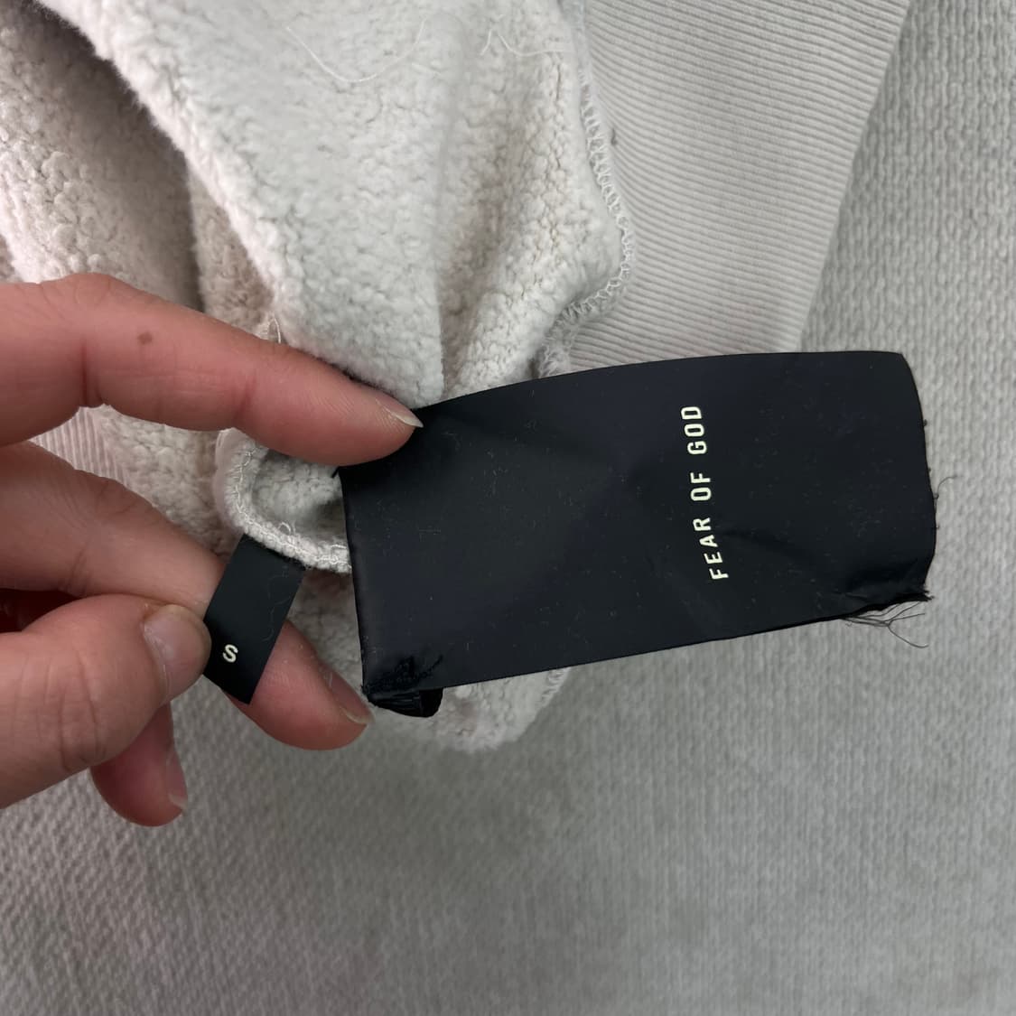 100 피오갓 FG로고  후드티  상품이미지8