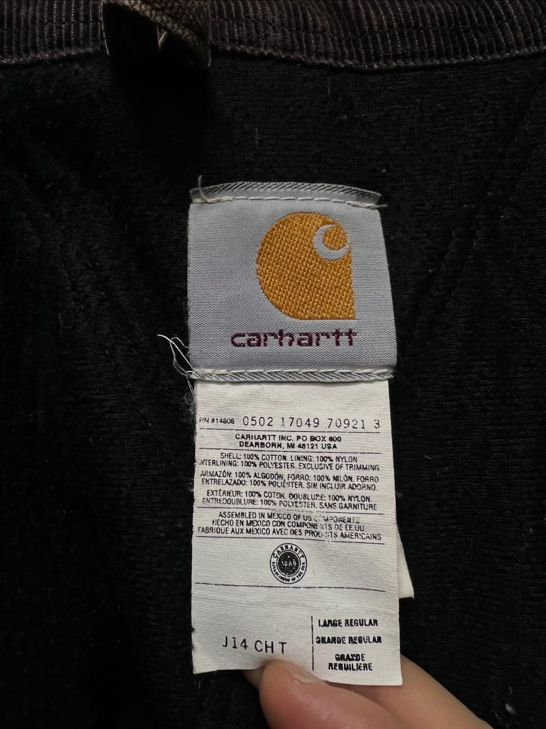 칼하트 J14 산타페 자켓 상품이미지5