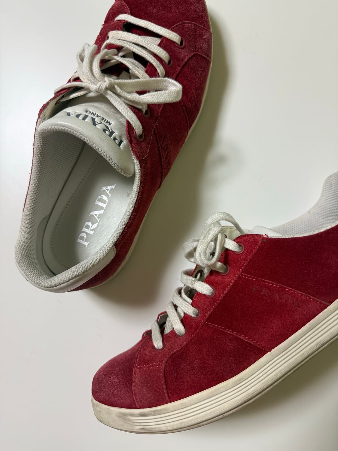 "Prada" suede Shoes 상품이미지5