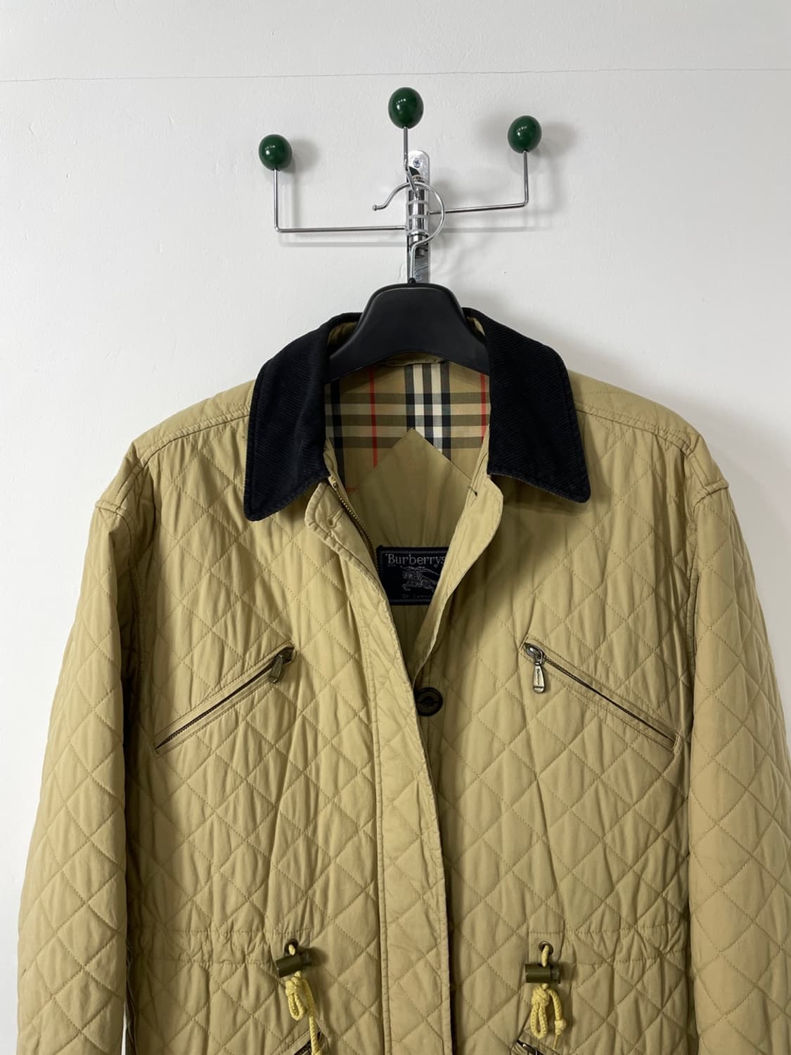 80s 버버리 퀼팅 자켓 상품이미지2