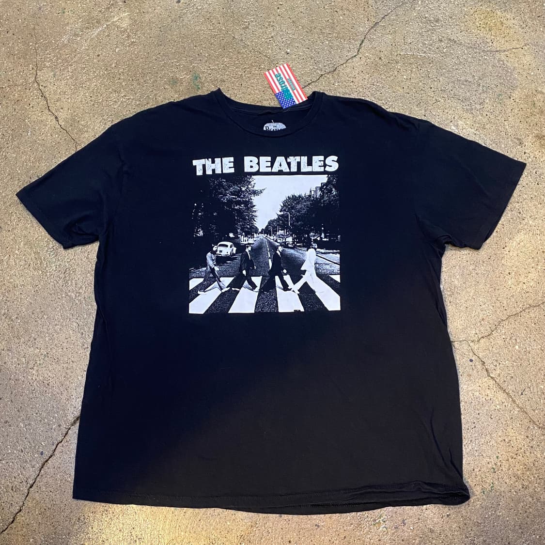레어) 미국 빈티지 비틀즈 공식굿즈 프린팅 반팔티 락티셔츠 상품이미지1