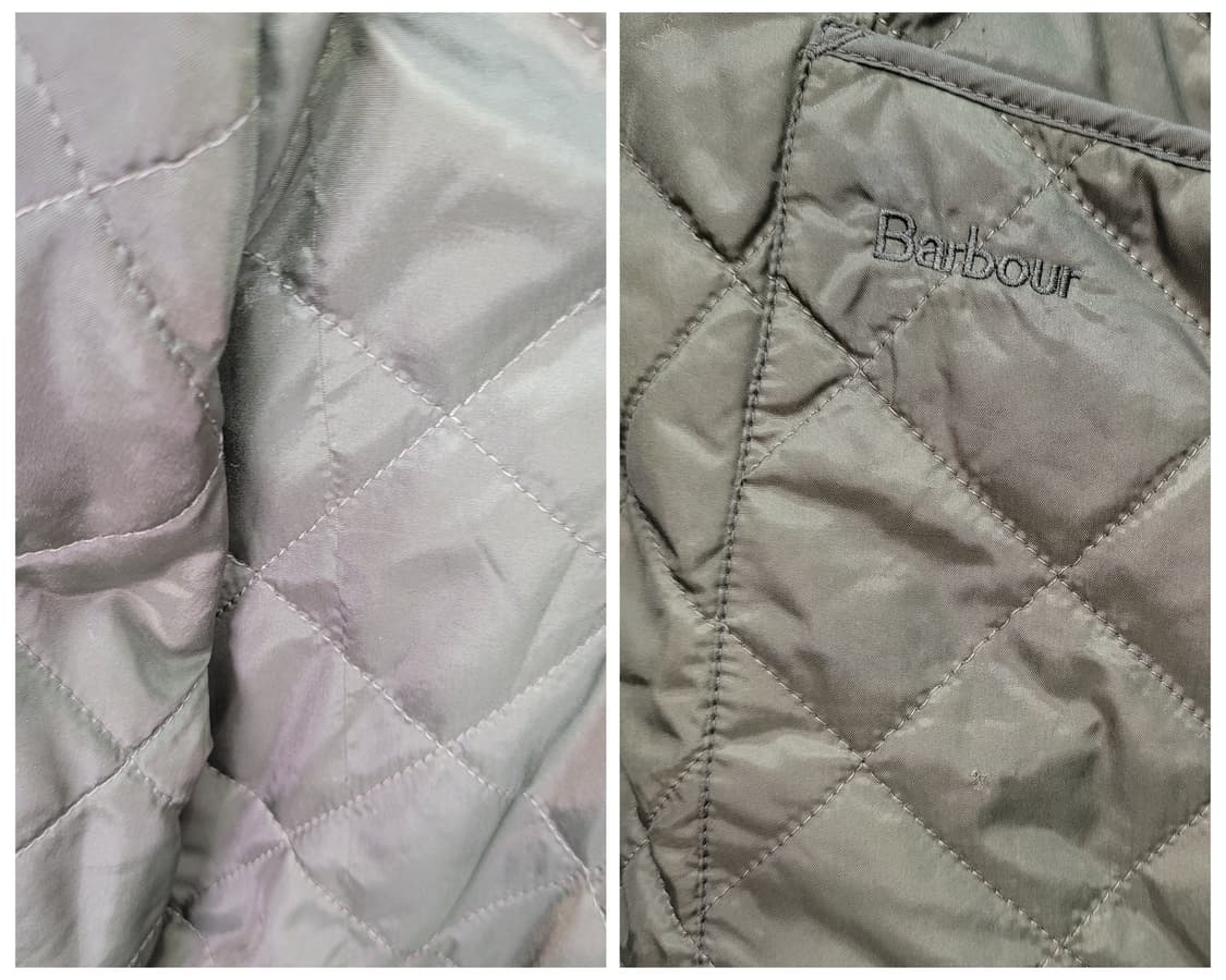 바버 MQU1324OL51 퀼팅 재킷 자켓 올리브색 L사이즈 상품이미지10