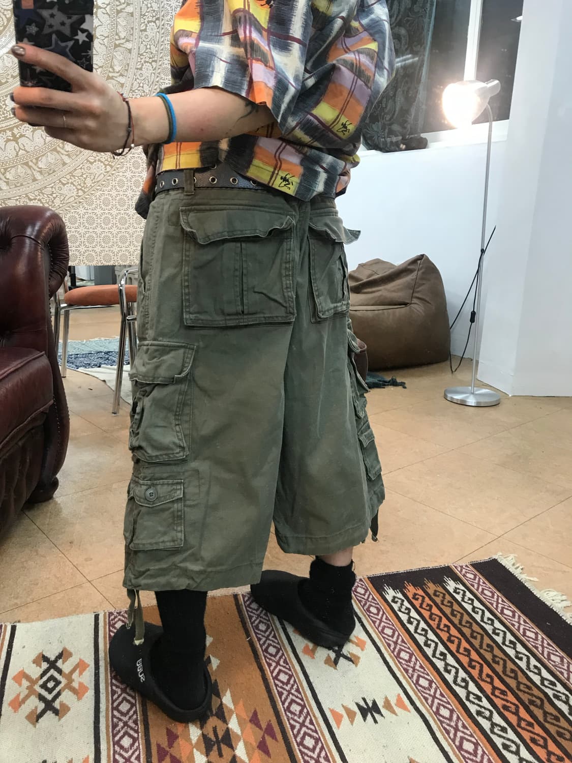 아메리칸이글 빈티지 카고 반바지 상품이미지2