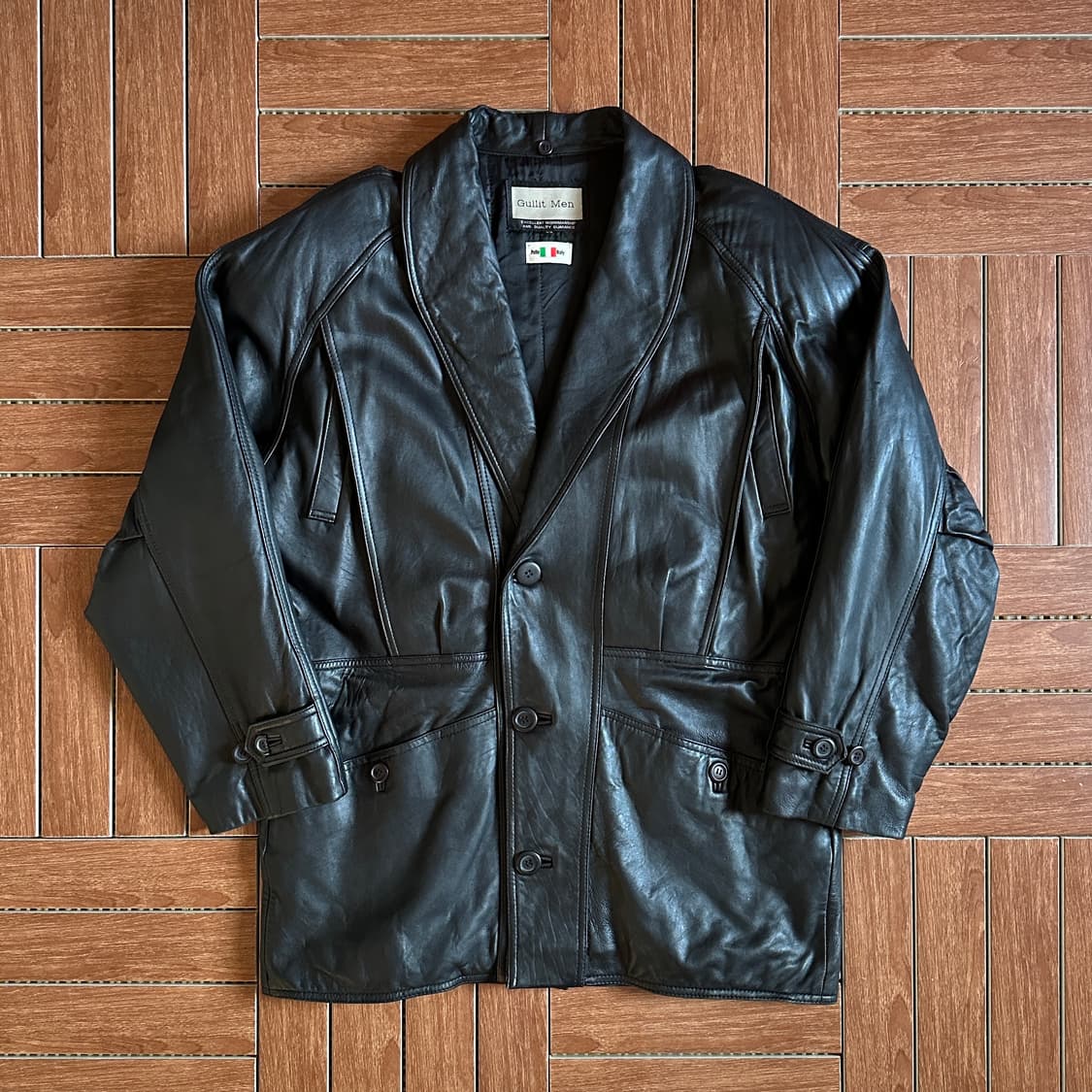 Gullit men italy sheep-skin leather coat 상품이미지1