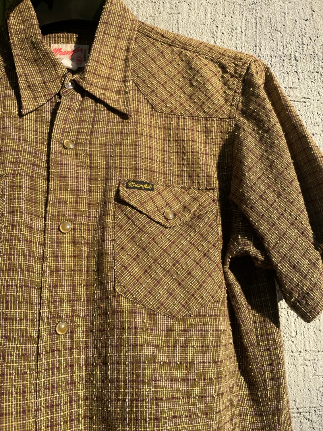 Wrangler vintage western shirt 상품이미지2