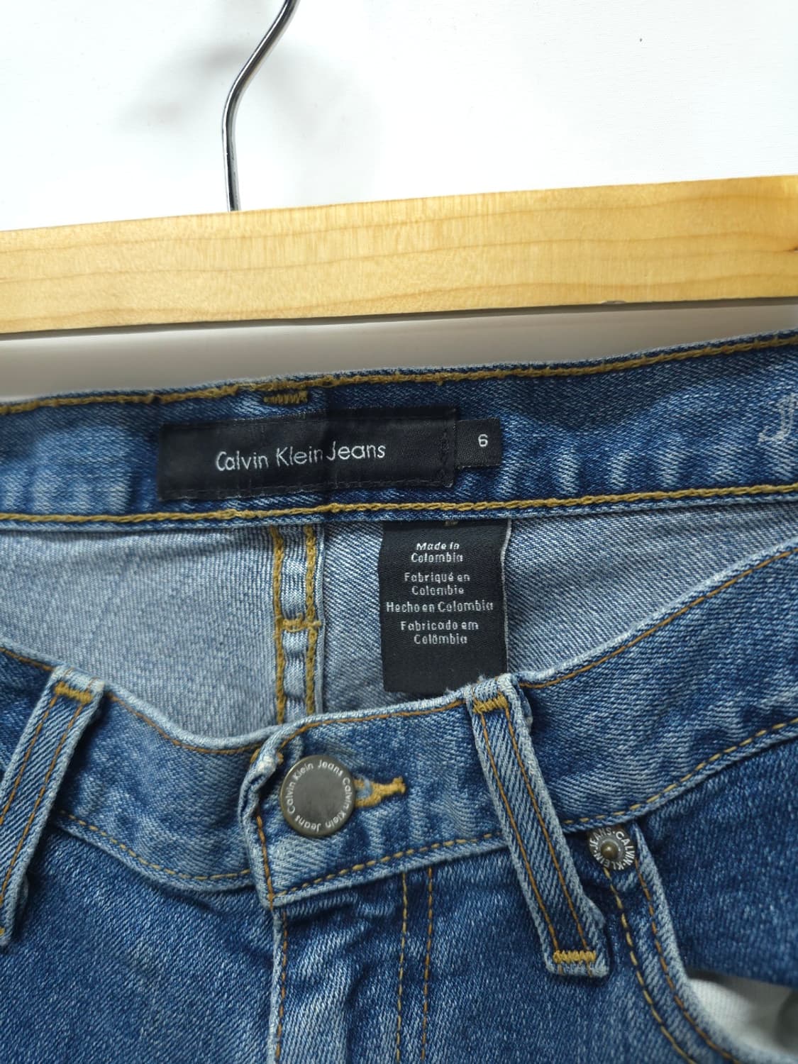 캘빈클라인(CK) 베이직 스트레이트 청바지 (30~31) 상품이미지9