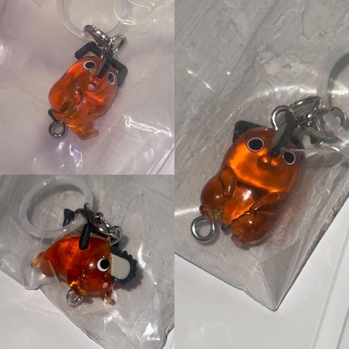 체인소맨 포치타 연결 메지루시 키링 가챠 상품이미지1