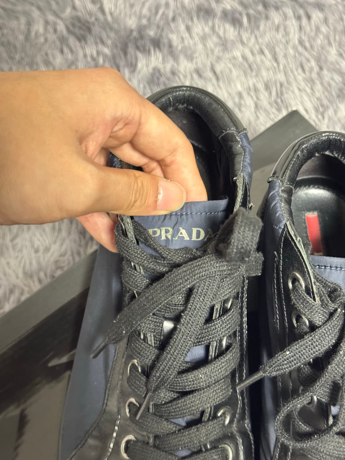 프라다스포츠 하이탑 상품이미지3