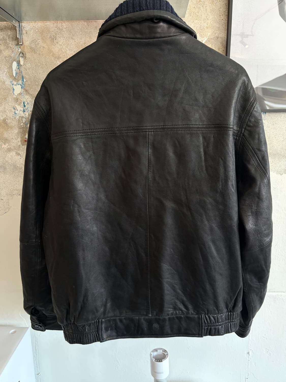 올드 유로 레더자켓 상품이미지4