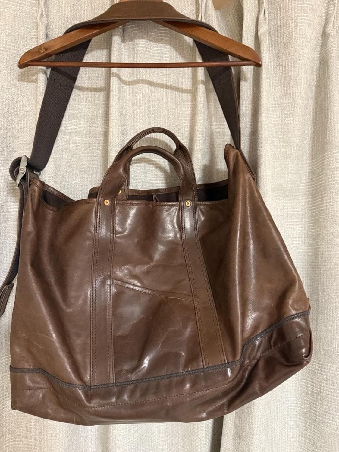 25ss "T.LEDZ" Shoulder Tote Bag (말가죽) 상품이미지3