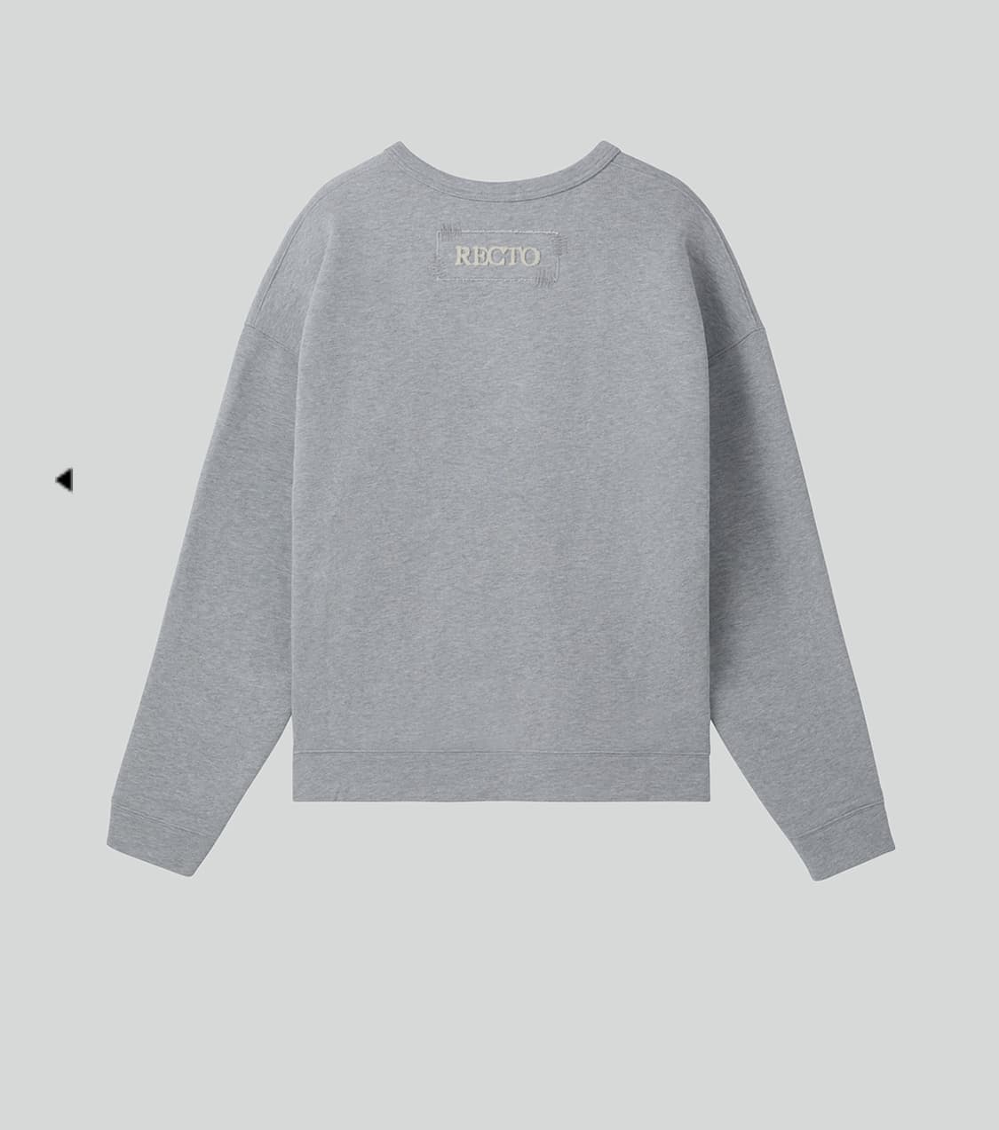 렉토 맨투맨 멜란지그레이 상품이미지1