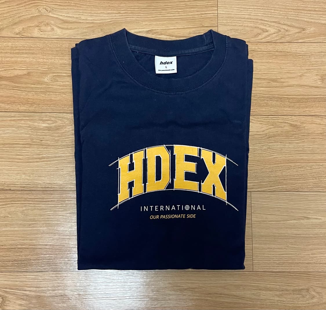 HDEX 로고 반팔티 네이비 상품이미지3