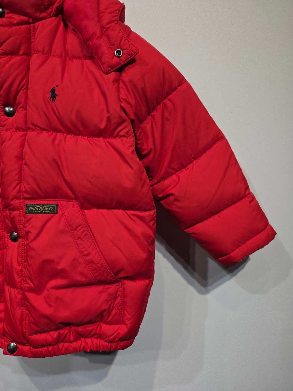 폴로 랄프로렌 키즈 다운 패딩 점퍼 상품이미지4