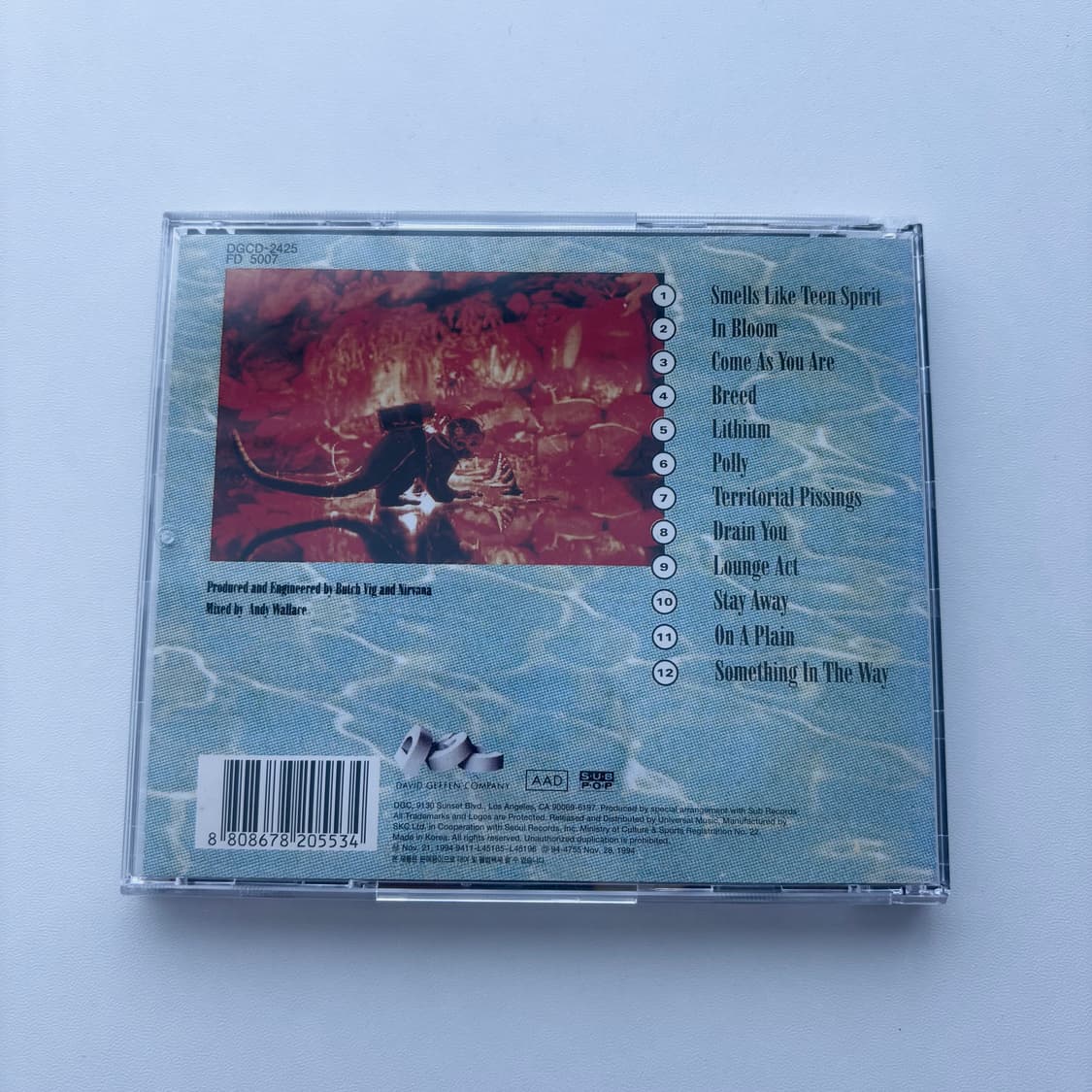 [초판] Nirvana (너바나) - Nevermind (네버마인드) 상품이미지2