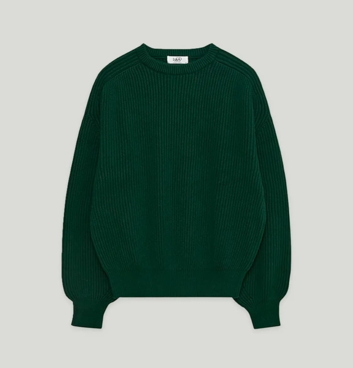 새상품) 엘무드 브룩 니트 그린 48 상품이미지4