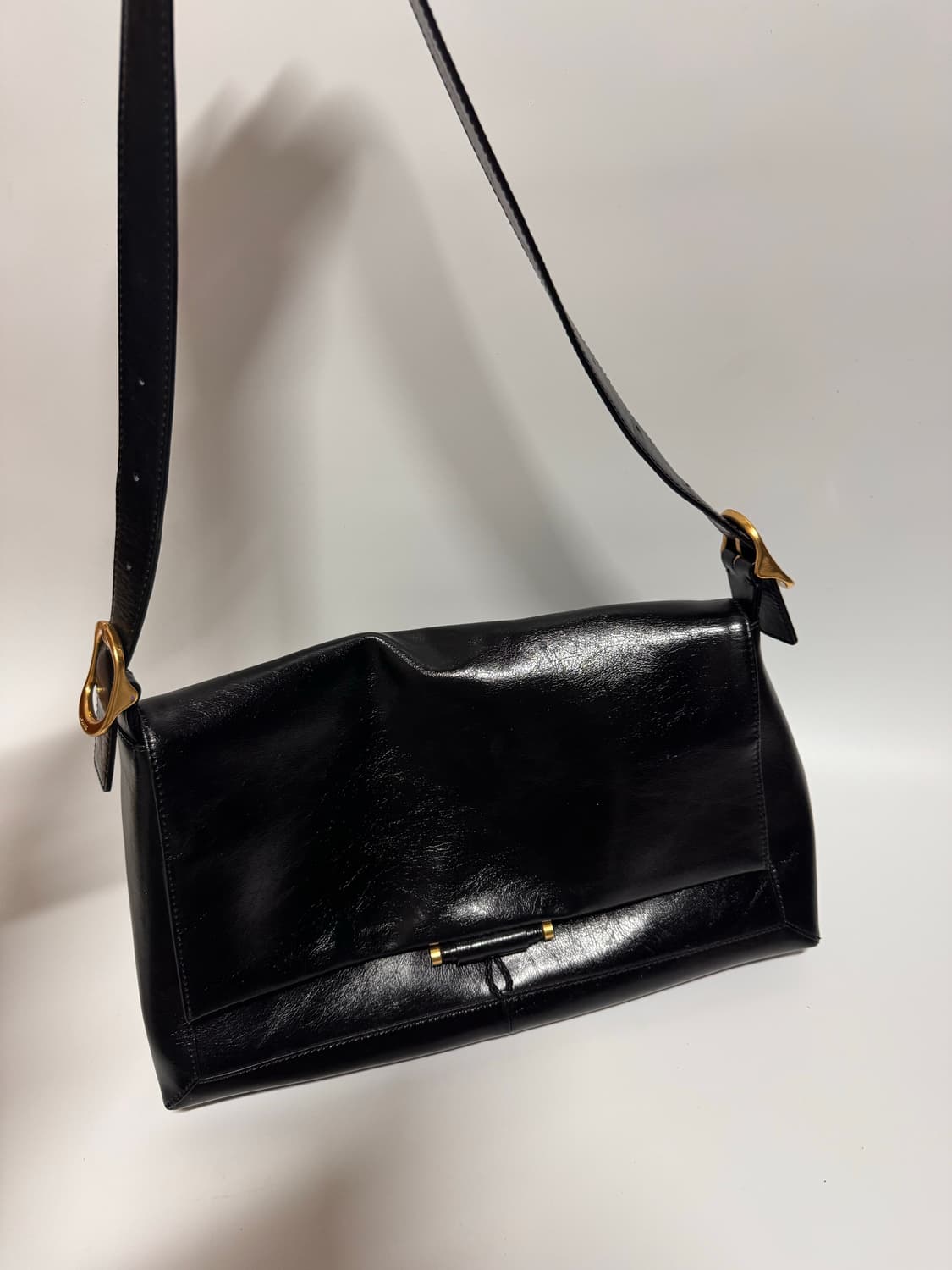 루에브르 삭 드 자뎅 블랙 라지 숄더백 상품이미지6