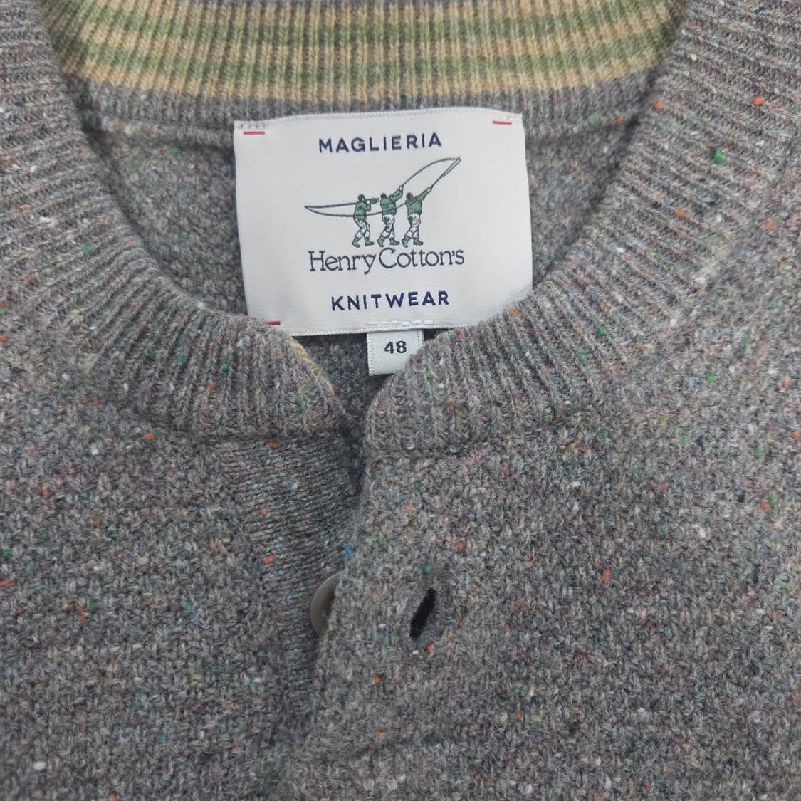 헨리코튼 HIS 넥니트 48사이즈(100) 상품이미지2