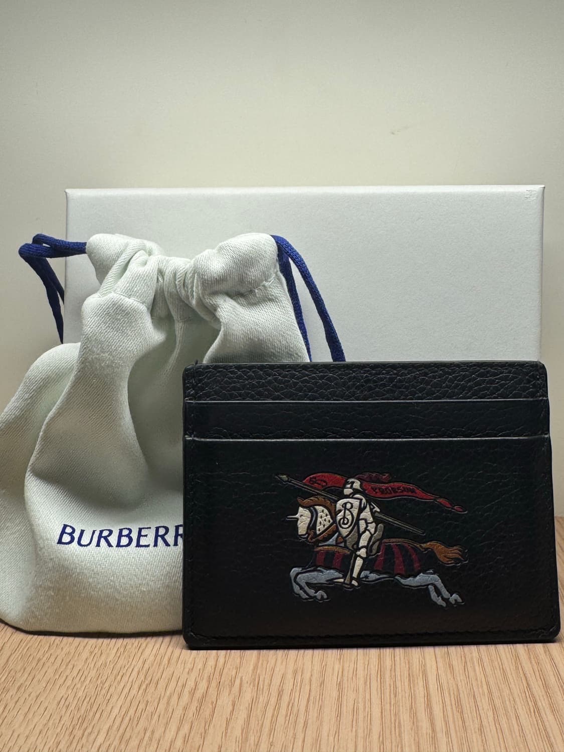 버버리 EKD 카드 케이스 블랙 상품이미지5