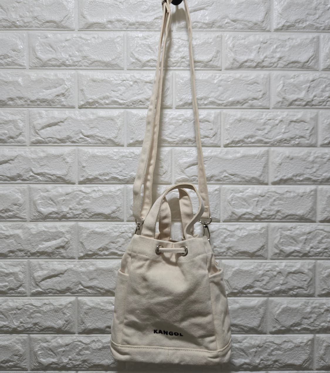 캉골 샐리 캔버스 버킷백 크로스백 토트백  상품이미지7