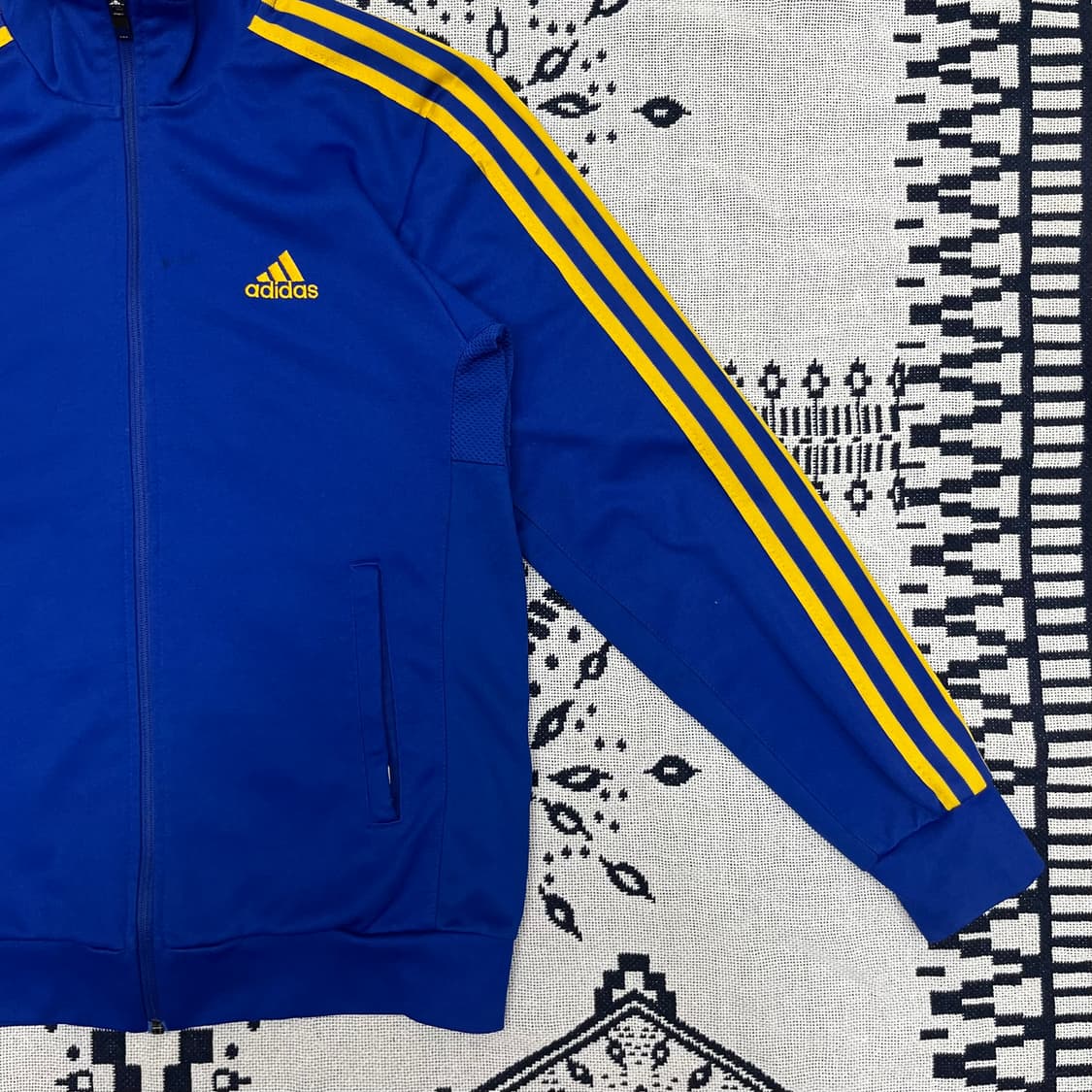 아디다스 로고 삼선 져지 자켓 상품이미지4