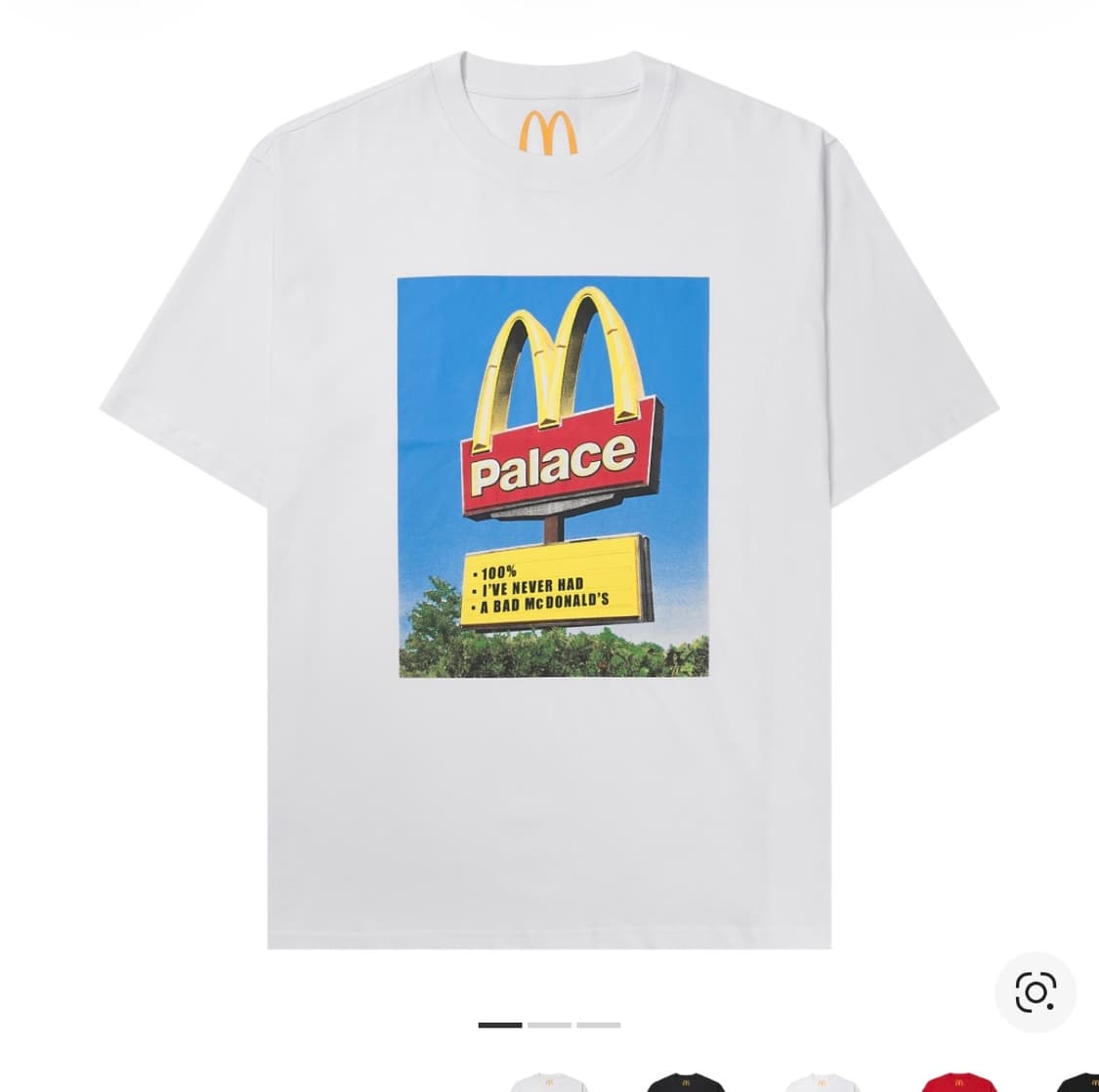 팔라스 맥도날드 반팔 판매합니다 상품이미지1