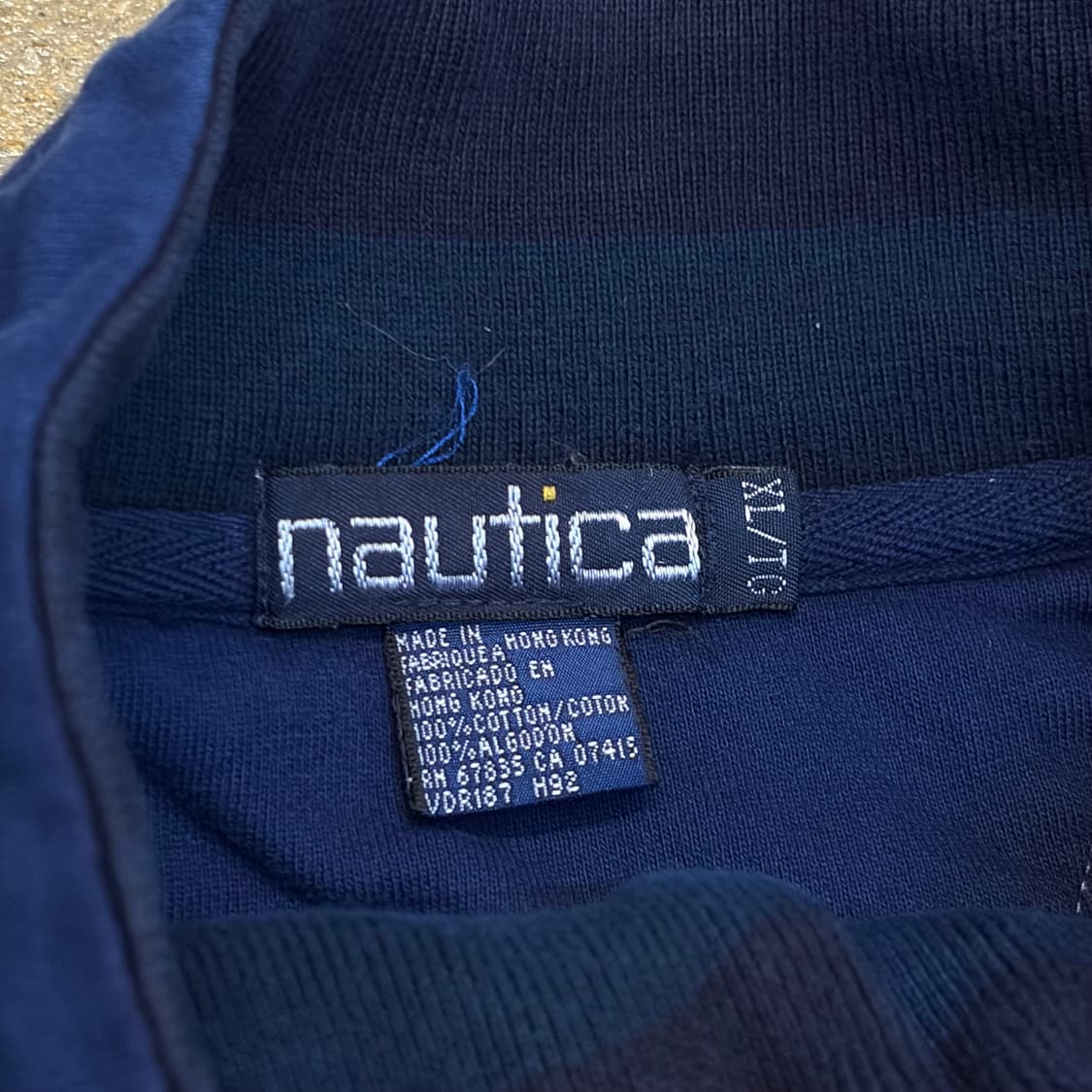 90s 미국 빈티지 노티카 터틀넥 아노락 반집업 상품이미지6