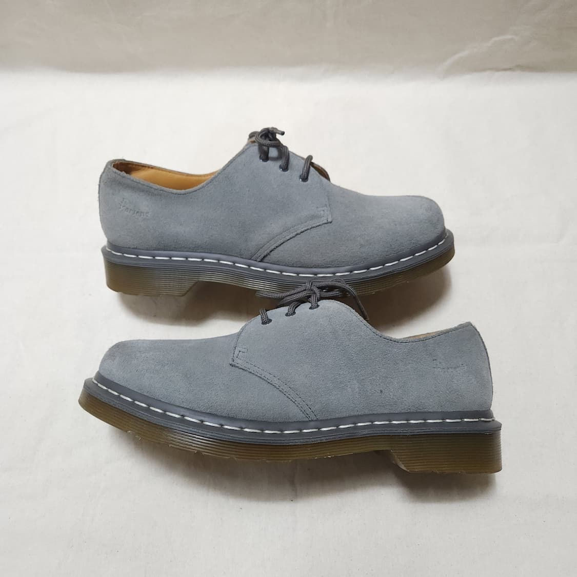 [8UK] 닥터마틴 1461 그레이 스웨이드 3홀 (260~265) 상품이미지3
