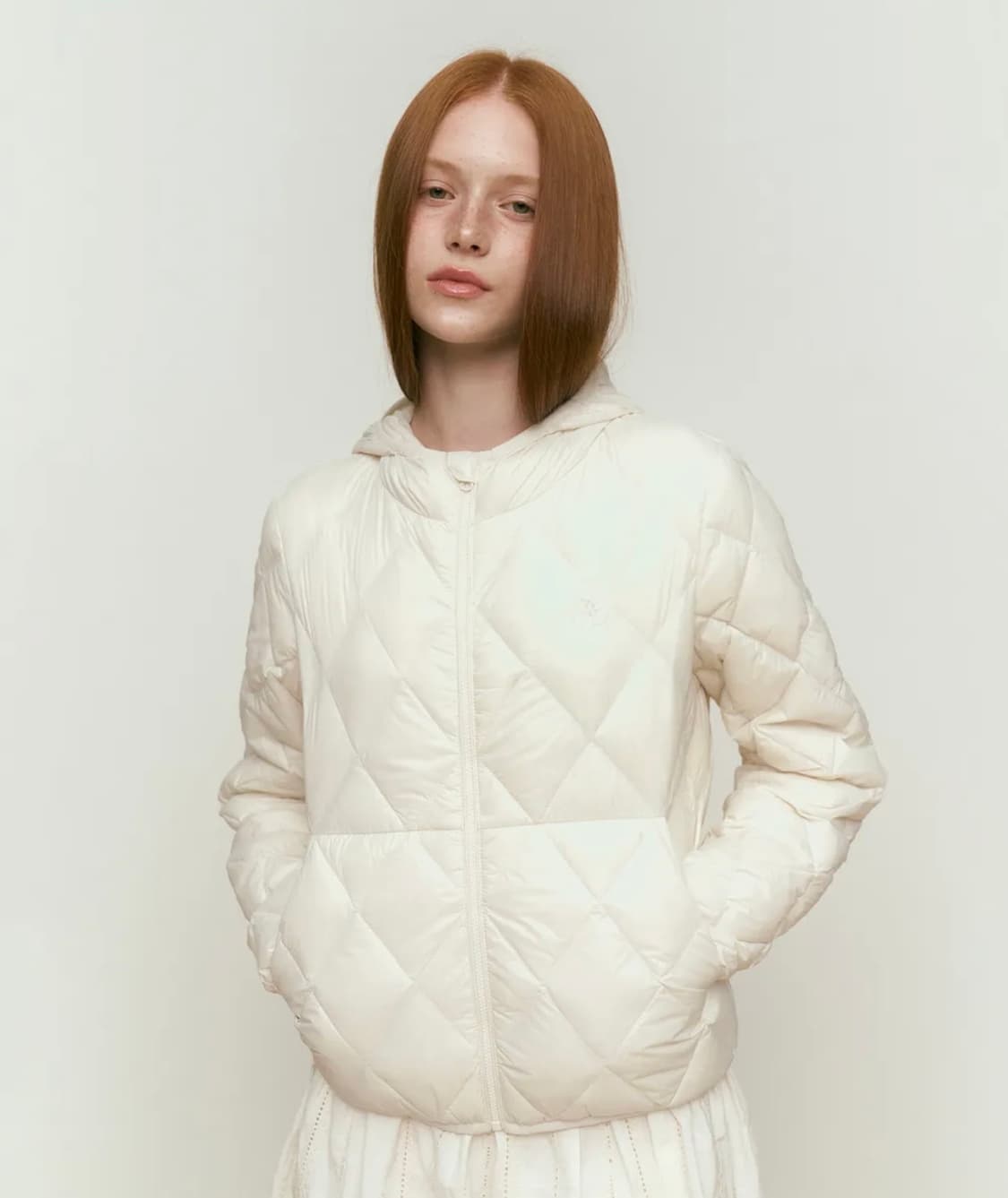 키르시 클라우드 크롭 다운 경량 패딩 상품이미지1