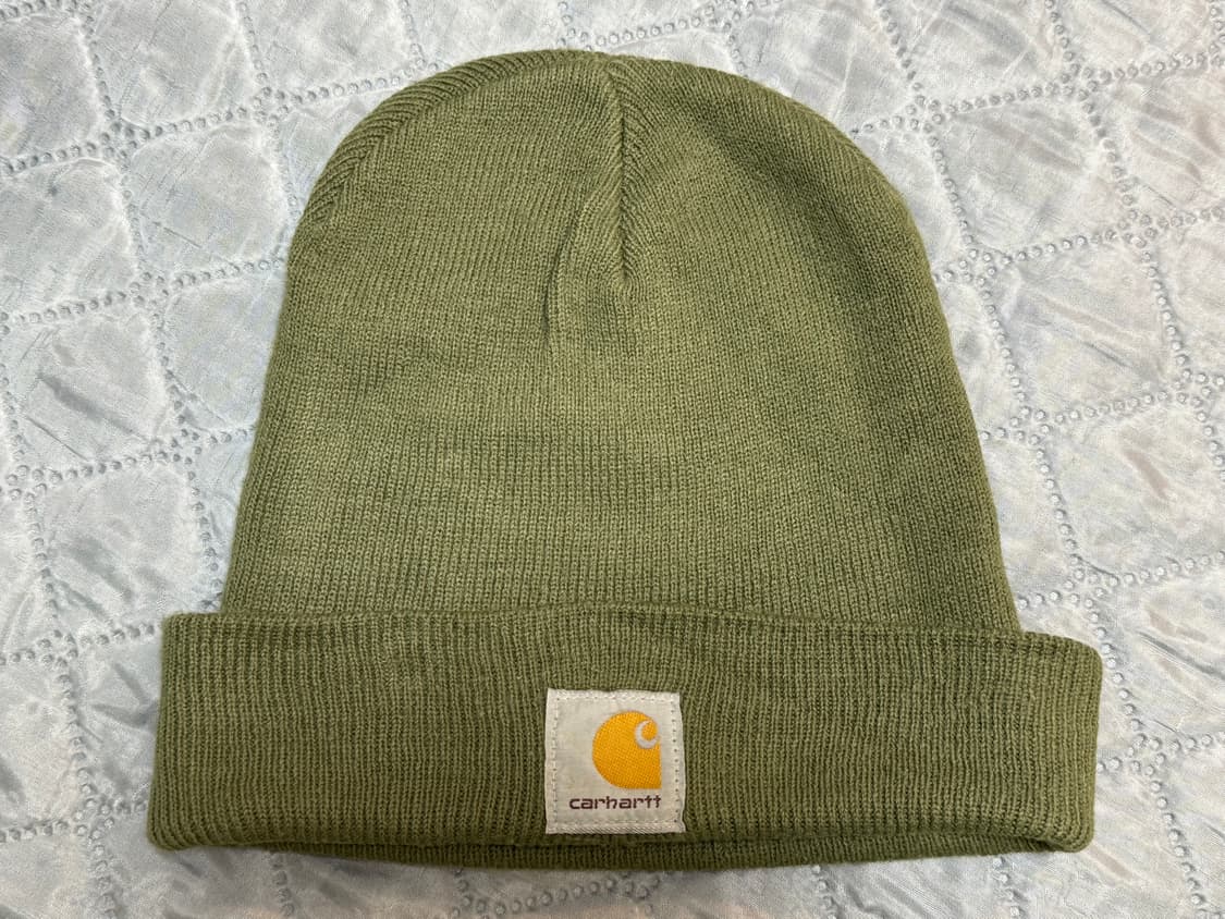 칼하트 카키 비니 상품이미지1