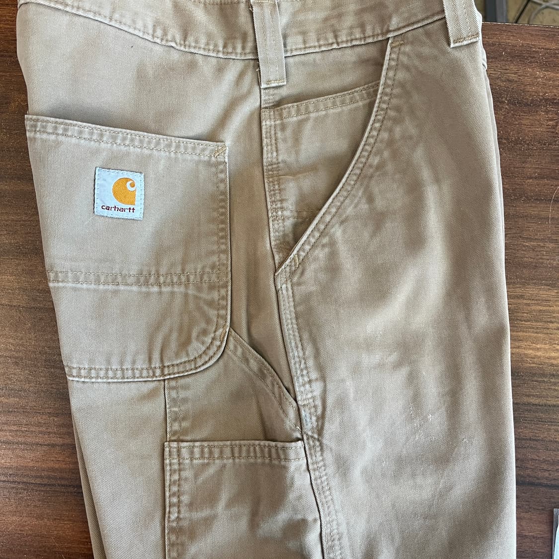 칼하트 진베이지 카펜터 팬츠 상품이미지4