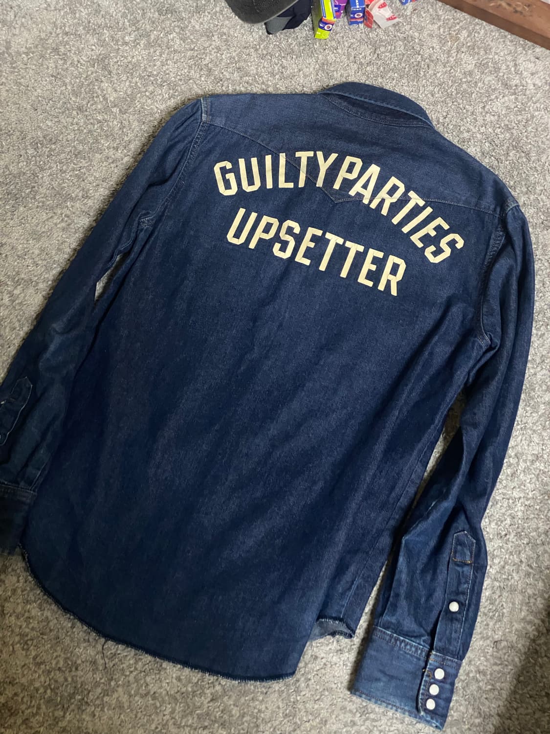 와코마리아 guiltyparties 웨스턴 데님 셔츠 상품이미지2