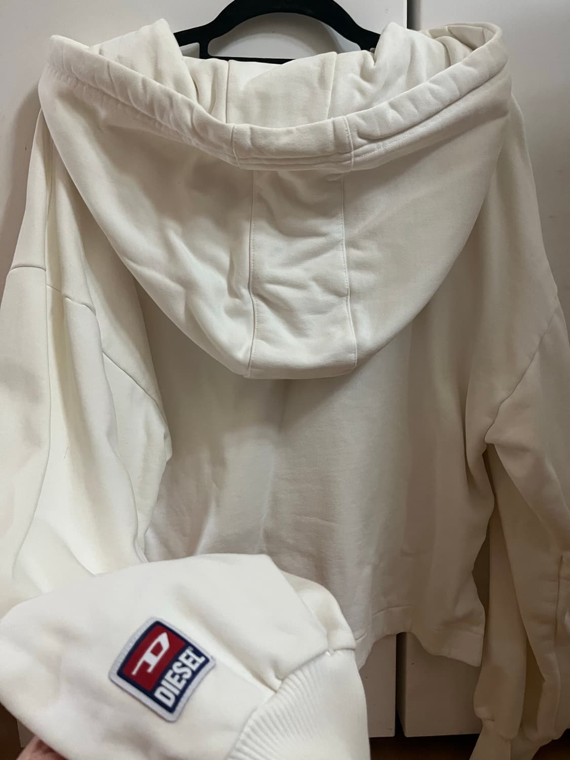 디젤 언발란스 후드티 상품이미지5